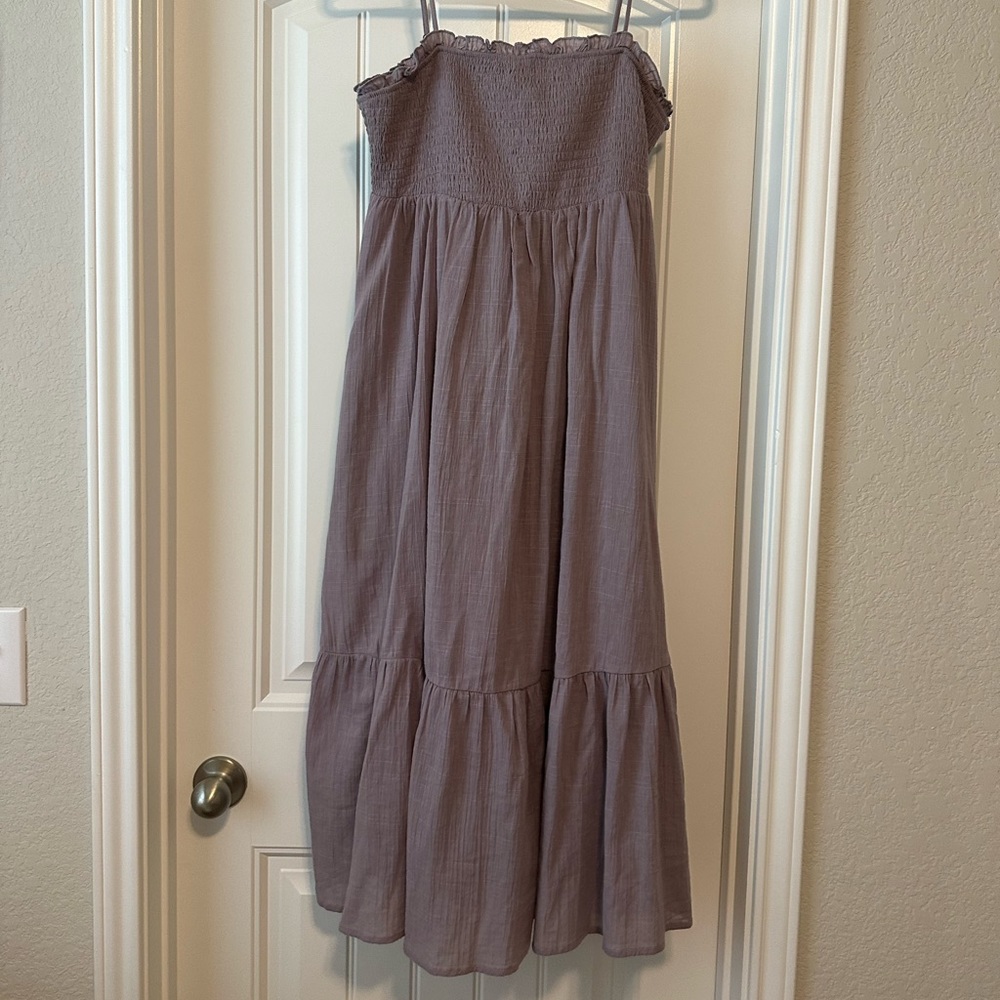 Purple dress